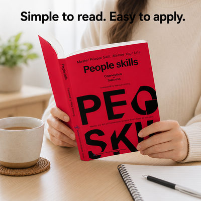 People Skills & Social Intelligence book cover, close-up detail